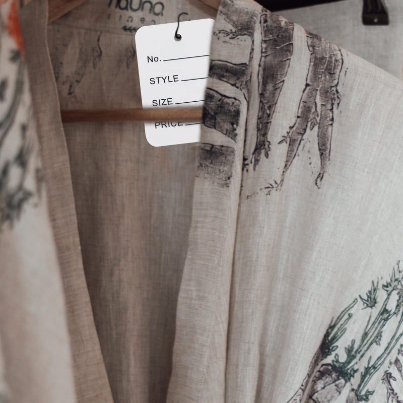 jijAcraft 1000Pcs Price Tags, White Clothing Tag for Retail, Small Kraft Paper Tags for Labeling Price, Size, Number, Writable Price Hangtag for Business Supplies Selling Jewlry, Clothes (1.9" X 1.4") - Image 5